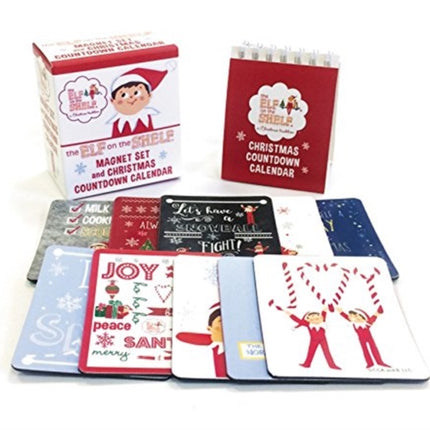 The Elf on the Shelf Magnet Set and Christmas Countdown Calendar Miniature Editions