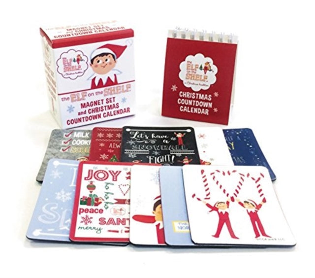 The Elf on the Shelf Magnet Set and Christmas Countdown Calendar Miniature Editions