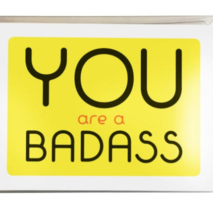 You Are a Badass® Notecards: 10 Notecards and Envelopes