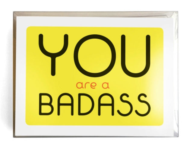 You Are a Badass® Notecards: 10 Notecards and Envelopes