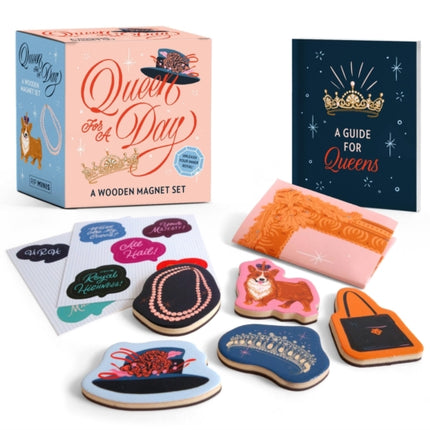 Queen for a Day A Wooden Magnet Set Rp Minis