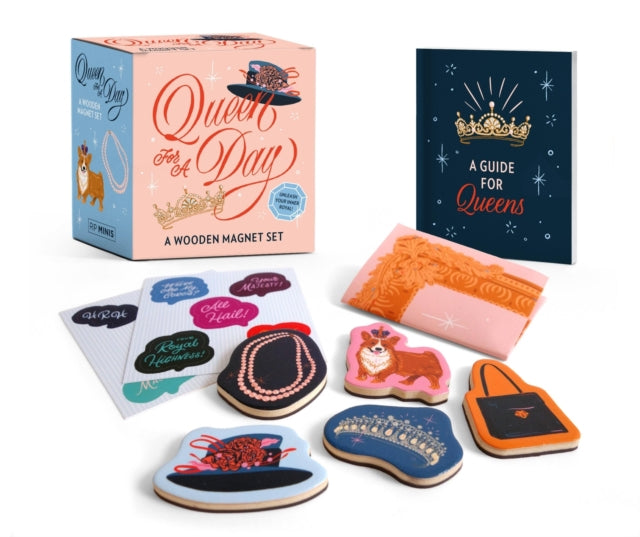 Queen for a Day A Wooden Magnet Set Rp Minis