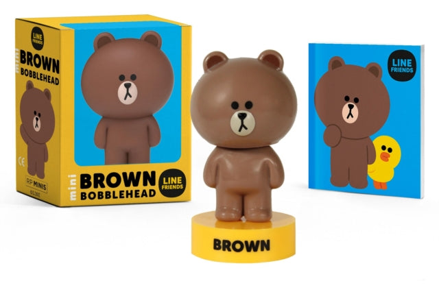 Line Friends Mini Brown Bobblehead