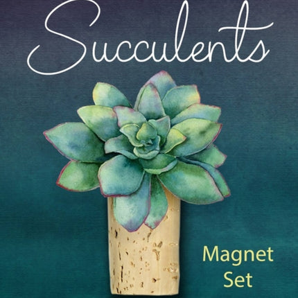 Succulents Magnet Set