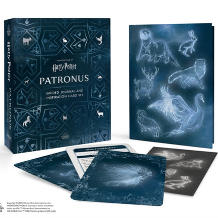 Harry Potter Patronus Guided Journal and Inspiration Card Set