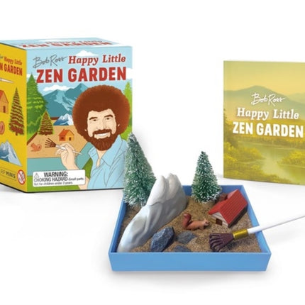 Bob Ross Happy Little Zen Garden