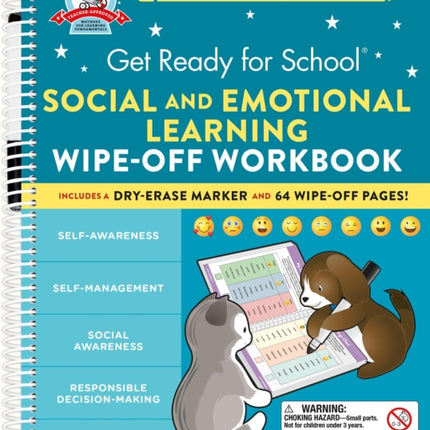 Get Ready for School: Social and Emotional Learning Wipe-Off Workbook