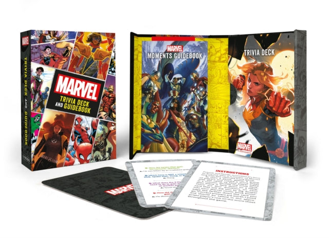 Marvel Trivia Deck and Guidebook