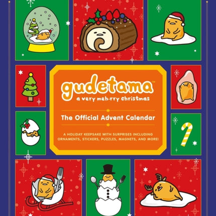 Gudetama A Very Mehrry Christmas The Official Advent Calendar