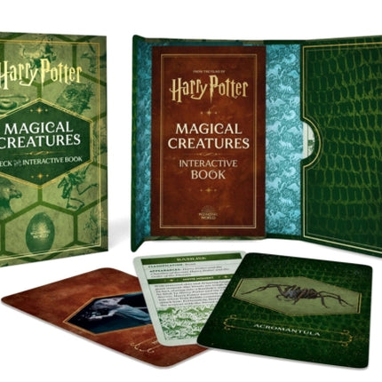 Harry Potter Magical Creatures Deck and Interactive Book