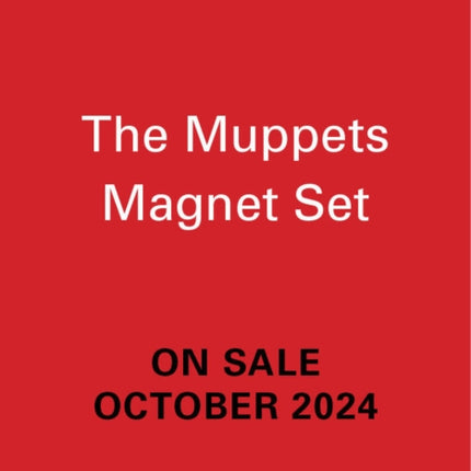 MUPPETS MAGNET SET WELCOME EVERYBODY