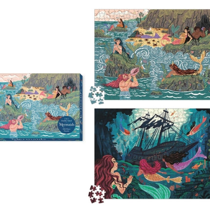Mermaids 2in1 DoubleSided 500Piece Puzzle