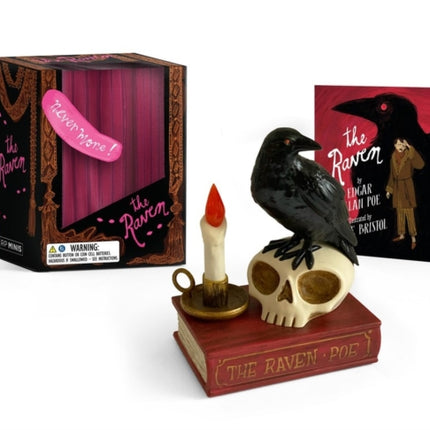 The Raven Talking Figurine