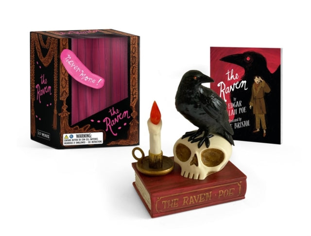 The Raven Talking Figurine