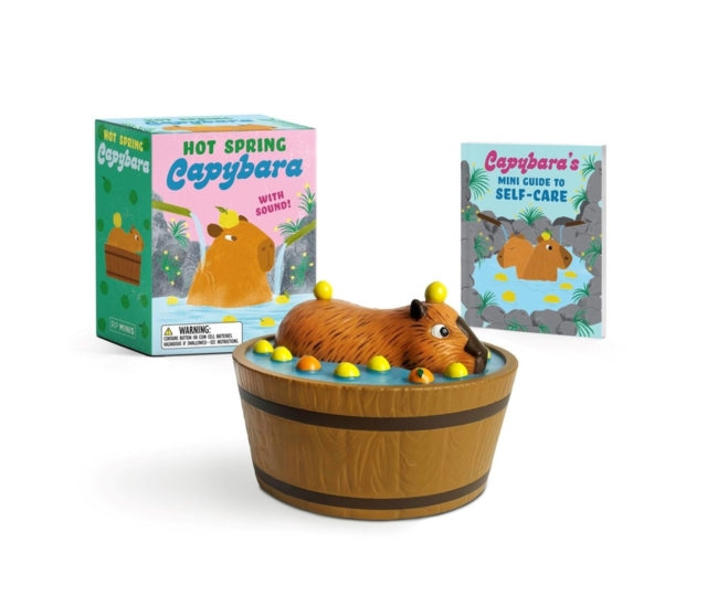 Hot Spring Capybara Figurine