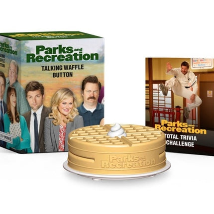 Parks and Recreation Talking Waffle Button Rp Minis