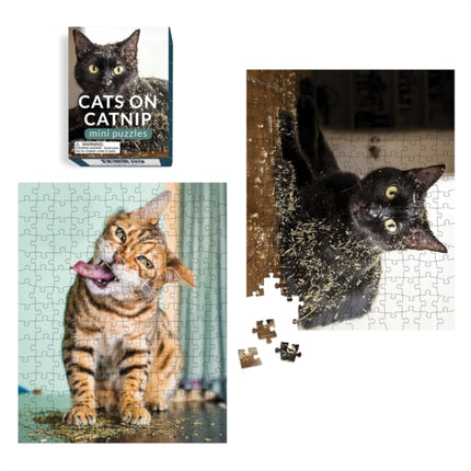 Cats on Catnip Mini Puzzles Rp Minis