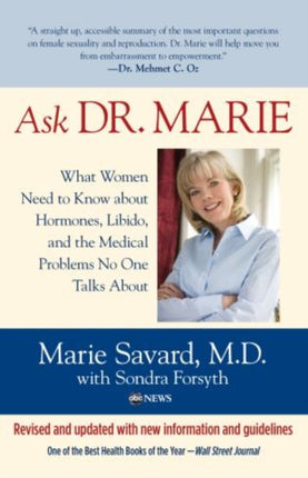 Ask Dr Marie What Women Need to Know About