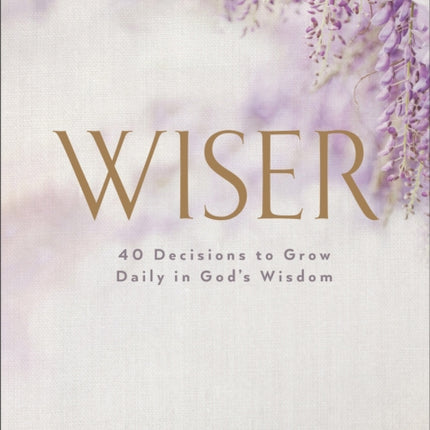 Wiser  40 Decisions to Grow Daily in Gods Wisdom