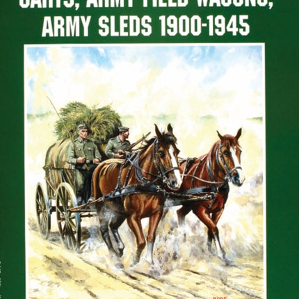 German Infantry Carts, Army Field Wagons, Army Sleds 1900-1945