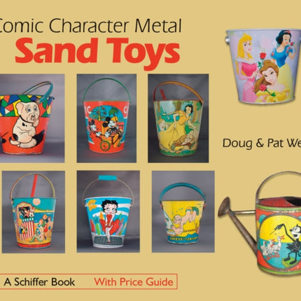 Comic Character Metal Sand Toys