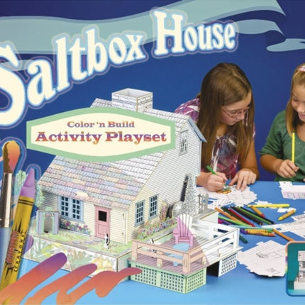 Saltbox House: Color n Build Activity Playset