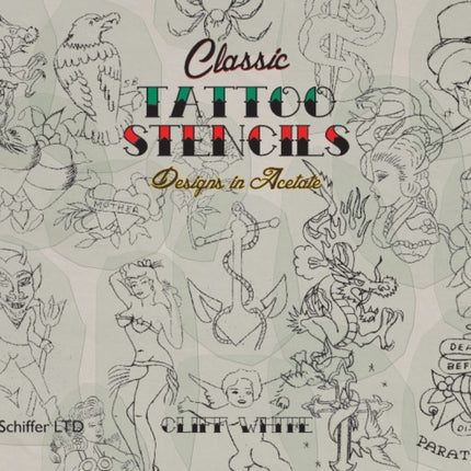 Classic Tattoo Stencils: Designs in Acetate