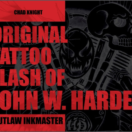 Original Tattoo Flash of John W. Harden: Outlaw Ink Master