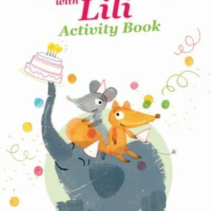 Finger Painting with Lili Activity Book: The Birthday Party