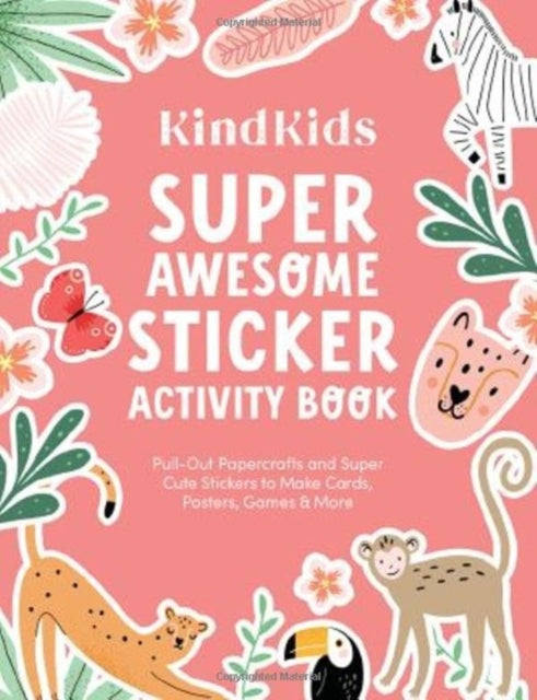 KindKids Super Awesome Sticker Activity Book