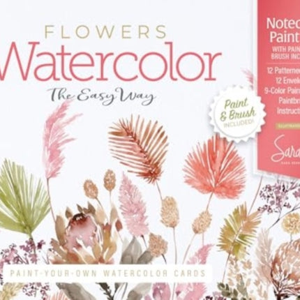 Watercolor the Easy Way PaintYourOwn Watercolor Cards Flowers
