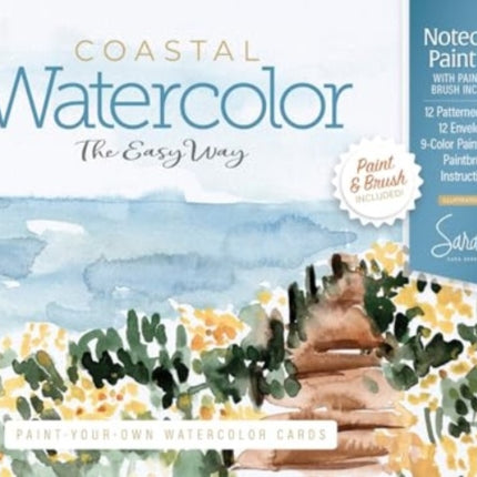 Watercolor the Easy Way PaintYourOwn Watercolor Cards Coastal
