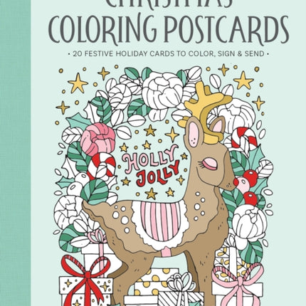 Christmas Coloring Postcards