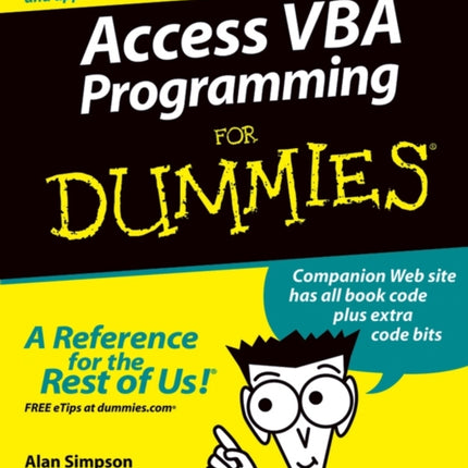 Access VBA Programming For Dummies