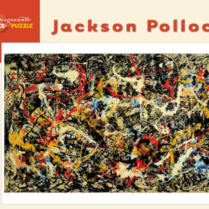 Jackson Pollock Convergence 1000 Piece Jigsaw Puzzle