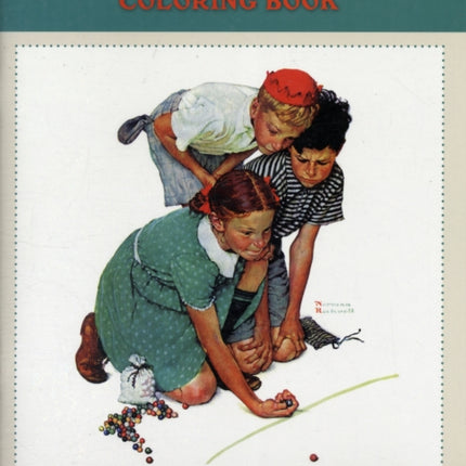 Norman Rockwell Colouring Book