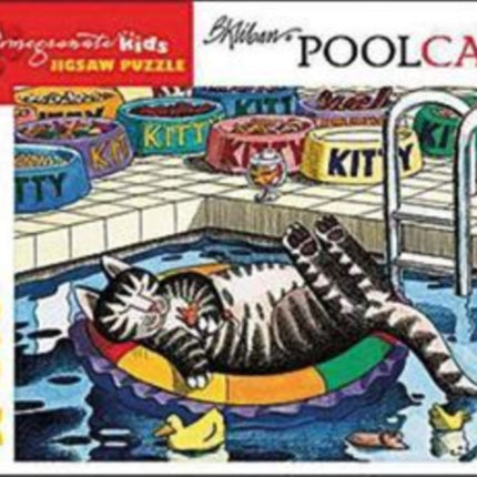 Poolcat Jigsaw Puzzle Pomegranate Kids Jigsaw
