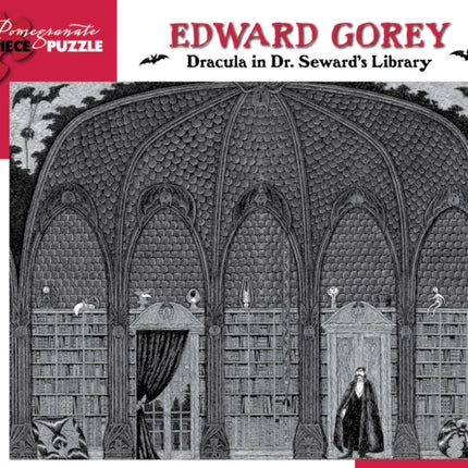 Dracula in Dr. Sewards Library 500Piece Jigsaw