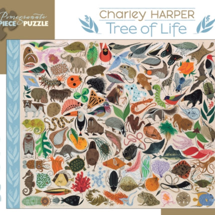 Charley Harper Tree of Life 500Piece Jigsaw