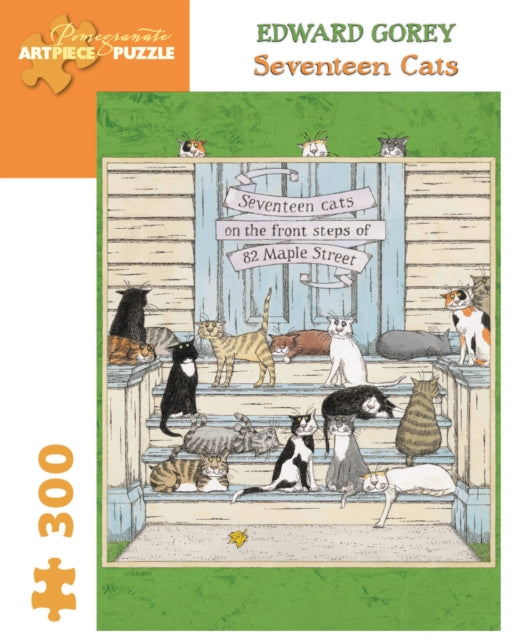 Seventeen Cats 300 Piece Jigsaw Puz