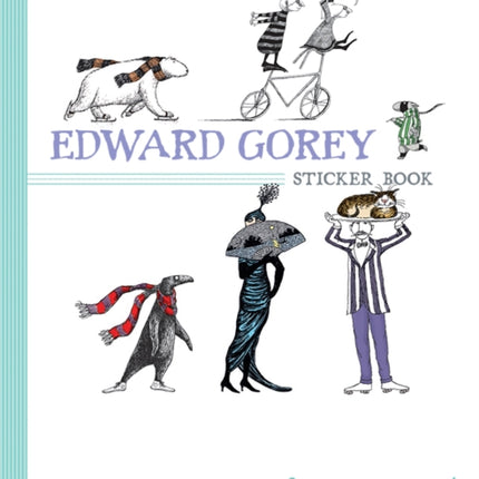 Edward Gorey Sticker Book