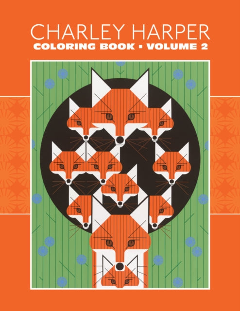 Charley Harper Volume II Colouring Book