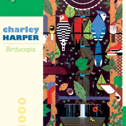 Charley Harper Birducopia 1000Piece Jigsaw Puzzle