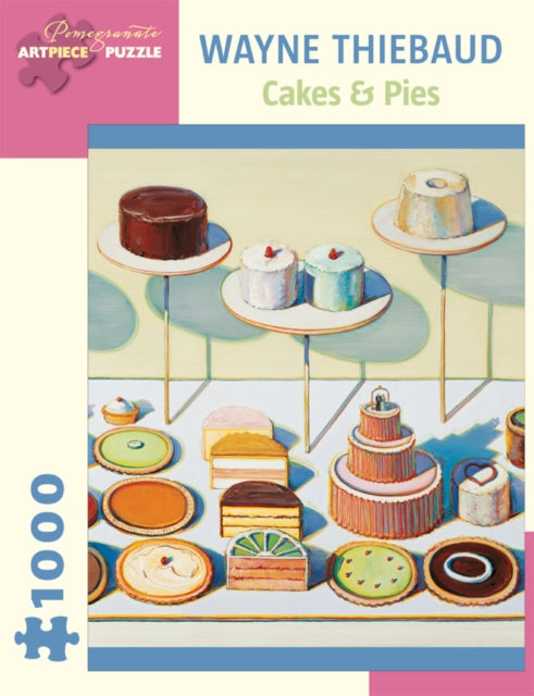 Wayne Thiebaud Cakes  Pies 1000Piece Jigsaw Puzzle