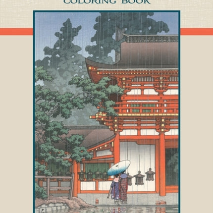 Kawase Hasui Colouring Book