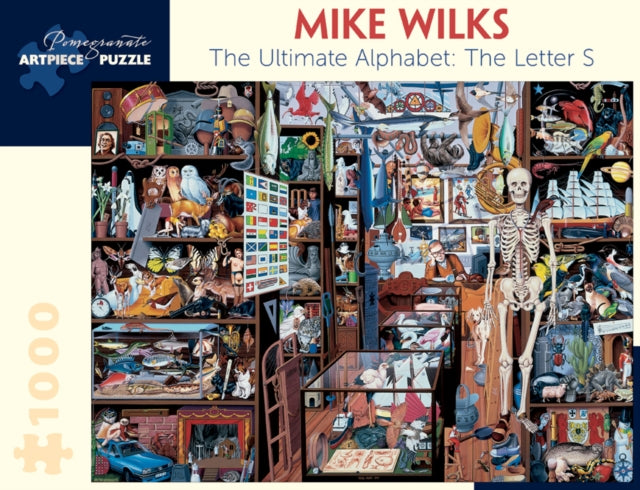 Mike Wilks the Ultimate Alphabet the Letter S 1000Piece Jigsaw Puzzle