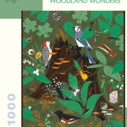 Charley Harper Woodland Wonders 1000Piece Jigsaw Puzzle