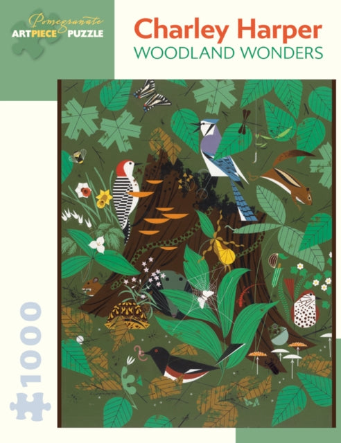 Charley Harper Woodland Wonders 1000Piece Jigsaw Puzzle