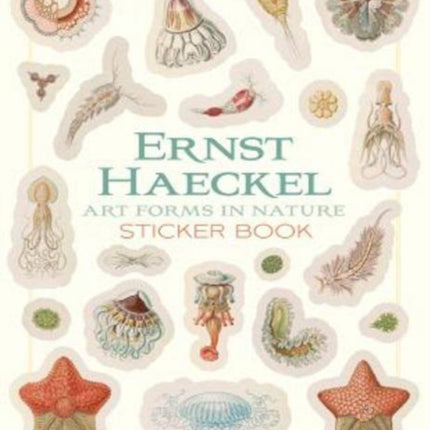 Ernst Haeckel Art Forms in Nature Sticker Book