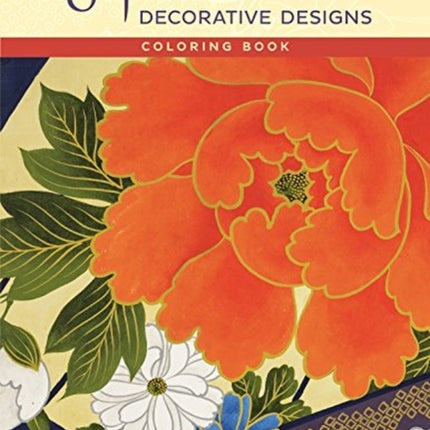 Japanese Decorative Designs Coloring Book